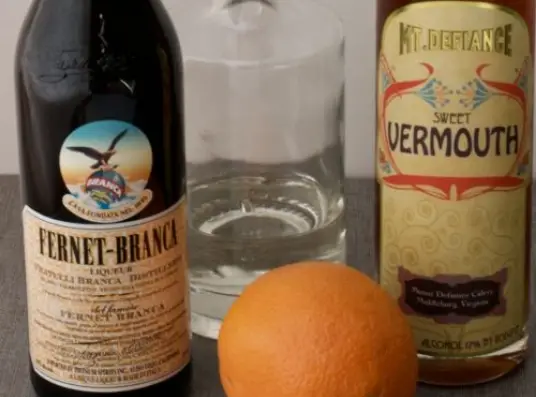 Mixing Fernet Branca with other ingredients such as vermouth