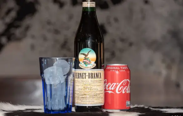 Diluting Fernet Branca with water or soda water
