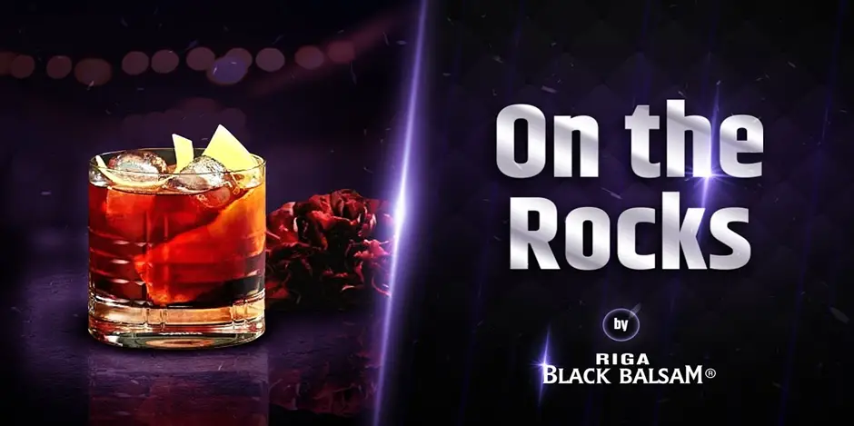 Enjoy Riga Black Balsam on the rocks