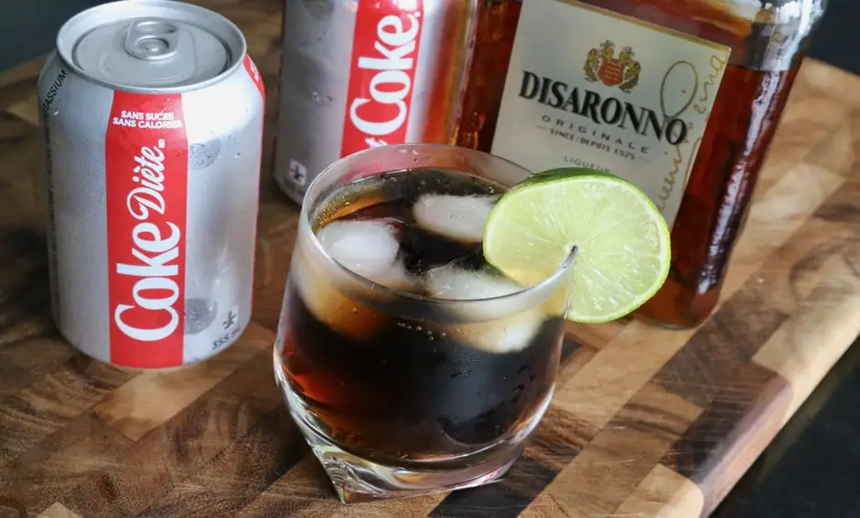 Add some coke to Disaronno 