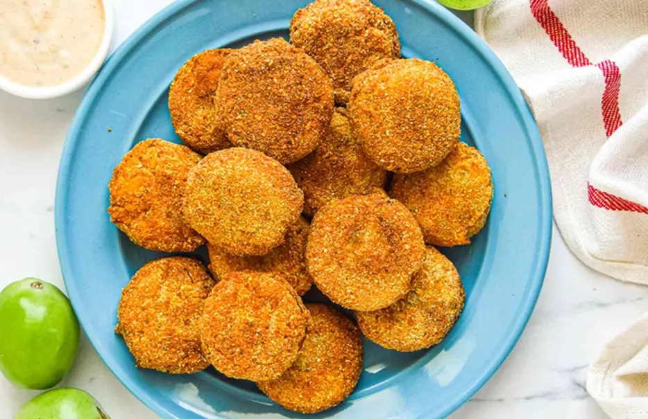 3. Fried green tomatoes