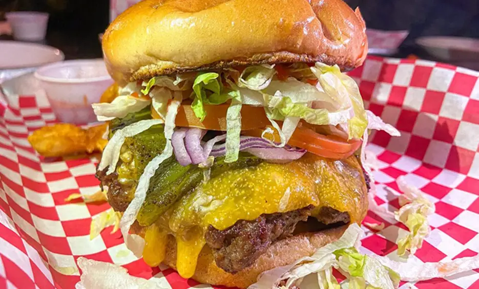 Hatch Green Chile Burger
