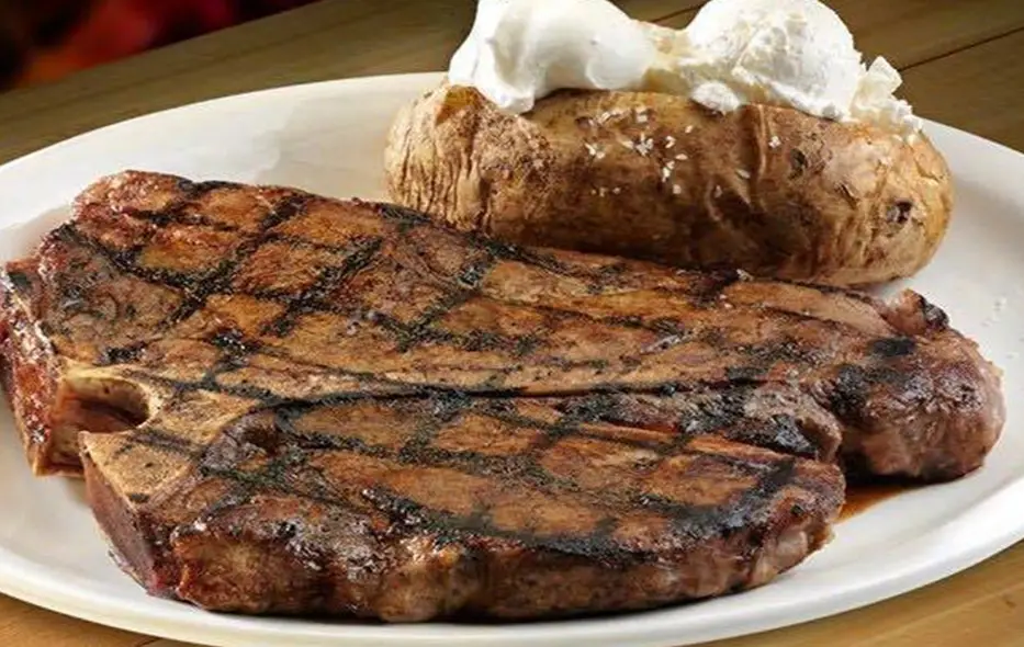 Mesquite-grilled steaks