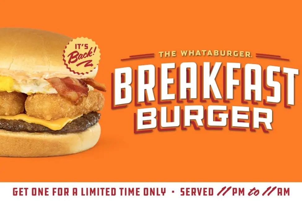 Whataburger Breakfast Menu: What's on offer?